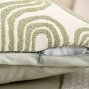 Axyaa Geometric Chenille Velvet Throw Pillowcase for Sofa Decoration