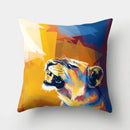 Axyaa Lion Tiger Head Pillowcase for Home Decor - Soft and Stylish Animal Cushion Cover
