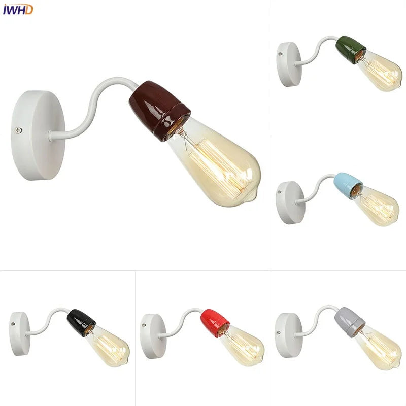 Axyaa Ceramic LED Wall Lamp | Nordic Minimalism Wall Sconce