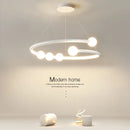 Axyaa Modern LED Chandelier Pendant Lamp for Dining and Living Room Lighting