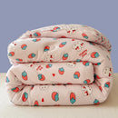 Axyaa Cartoon Print Comforter: Soft All-Season Quilt for Adults & Kids