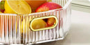 Axyaa Modern Acrylic Fruit Plate Transparent Simple Living Room Decor