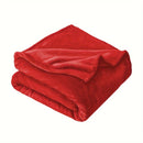 Navy Blue Fleece Plush Throw Blanket by Axyaa - Super Soft Cozy Flannel Blanket