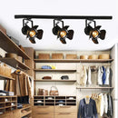 Axya Vintage Iron LED Track Lights for Restaurant Cafe Decor