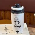 Axyaa 500ml Stainless Steel Thermos Cup with USB Charging - Portable, Double Drink Coffee Cup