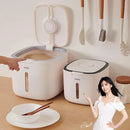 Axyaa Rice Bucket Dispenser: Sealed Insect-Proof Kitchen Storage Container