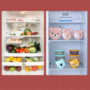 Axyaa Kids Bear Bento Box | Cute Cartoon Lunch Container | Microwave Safe Student Lunch Box