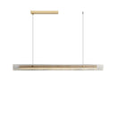 Axyaa Modern LED Chandelier Lighting | Dimmable Dining Pendant Lamp Fixtures