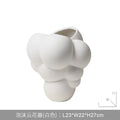 Axyaa Resin Bubble Flowerpot Vase Geometric Sphere Home Decoration