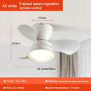 Axyaa High Speed Silent Ceiling Fans with LED Light Modern Retro Design