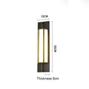 Stainless Steel Outdoor Wall Lamp LED Garden Light by Axyaa