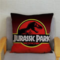 Axyaa Jurassic Park Dinosaur Print Pillow Cover - Super Soft Home Decor Case