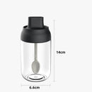 Axyaa 250ml Spice Jar with Moisture-proof Lid and Spoon