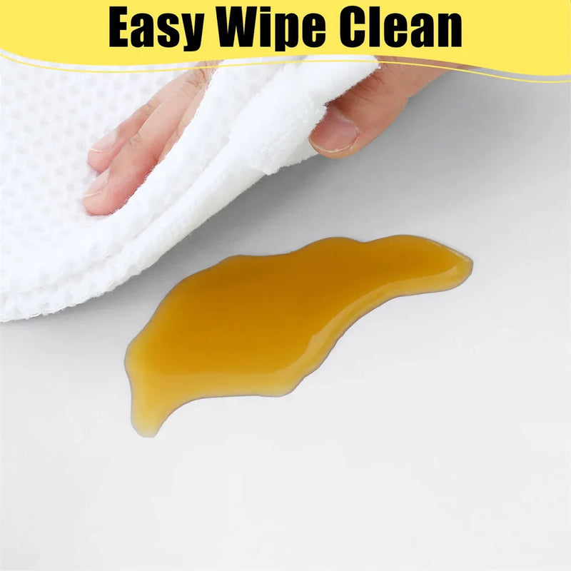 Axyaa Rectangle Disposable Waterproof Vinyl Tablecloth Pack of 10