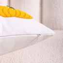 Embroidered Pumpkin Halloween Pillowcase by Axyaa - Cotton Throw Cushion Cover