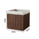 Axyaa Wicker Storage Basket for Picnics, Toys, and Clothes