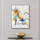 Axyaa Geometric Abstract Canvas Wall Art Poster Prints