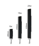 Axyaa Modern Aluminum 6W/18W/24W LED Indoor Wall Sconce Decorative Up Down Wall Lamp