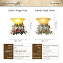 Axyaa Modern Angel Wall Lamp Vintage LED Creative Resin Sconce Light