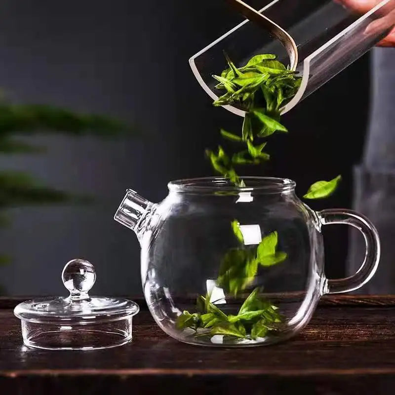 Axya 150ML Glass Teapot with Infuser and Lid