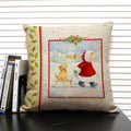Axyaa Merry Christmas 45x45CM Cushion Cover for Home Decor