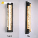 Axyaa Dimmable LED Outdoor Stainless Steel Sconce for Villa Courtyard & Garage