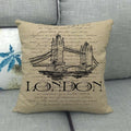 Axyaa England Style Tower Sofa Decorative Cushion Cover - Living Room Throw Pillow