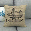 Axyaa England Style Tower Sofa Decorative Cushion Cover - Living Room Throw Pillow