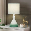 Axyaa Nordic Ceramic LED Table Lamp for Modern Home Decor in Living Room or Bedroom