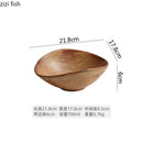 Axyaa Retro Ceramic Dessert Salad Snack Bowls Set for Molecular Cuisine