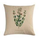 Axyaa Plant Print Embrace Pillowcase 45*45cm