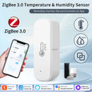 Axyaa Zigbee Smart Thermometer Hygrometer for Smart Life, Alexa, Google Assistant