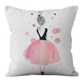 Axyaa Geometric Letters Print Sofa Cushion Cover Home Decor Party Bedding
