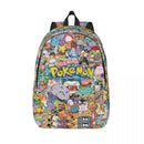 Axyaa Pokemoned Backpack - School Student Bookbag for Men and Women