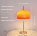 Axyaa Mushroom Floor Lamp: Medieval Glass Retro Moonlight Bedroom Lighting
