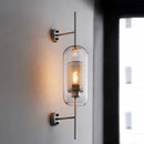 Axyaa Nordic Glass LED Wall Sconce for Living Room Bedroom