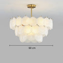 Axyaa Crystal Chandelier: French-style Light Luxury for Modern Living Room, Dining Room & Hall
