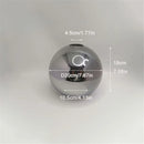 Axyaa Smoked Glass Shade Grey Globe Lampshade for Light Cover Replacement