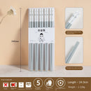Axyaa Floral Alloy Chopsticks Set | High-End Japanese Anti-Bacterial Food Utensils