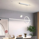 Axyaa Modern LED Pendant Chandelier for Living Room, Dining, or Kitchen