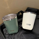 Axyaa Small Thermal Bottle Insulated Stainless Steel Coffee Mug - Portable Double Layer Thermos
