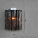 Axyaa Modern Glass Tube Wall Lamp for Elegant Home Decor