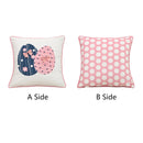 Axyaa Nordic Easter Bunny Throw Pillowcase 45X45 Cartoon Decoration Cojines