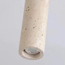 Axyaa LED Stone Travertine Ceiling Spotlight Chandelier for Living Dining Room