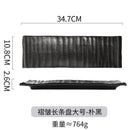 Axyaa Sushi & Sashimi Rectangular Plate - Western Dessert Plate