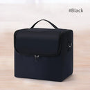 Axyaa 4 Tier Makeup & Nail Organizer Train Case
