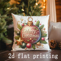 Axyaa Christmas Festive Pillow Covers for Sofa Bedroom Car