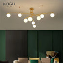 Axyaa Modern Minimalist Nordic Chandelier for Stylish Living Room Décor