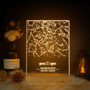 Axyaa Personalized Constellation Chart Lamp for Couples MOM DAD LOVE Family Birthday Gift