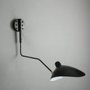 Axyaa Nordic Long Pole Wall Lamp Rotatable Warm Light for Bedroom Creative Home Decor